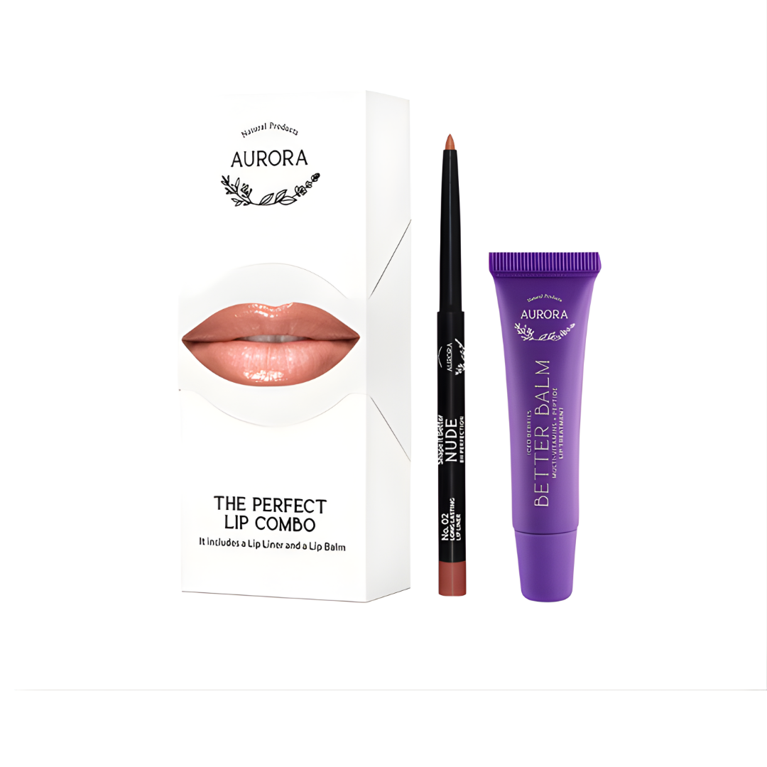 Aurora Perfect Lip Combo - Nude Natural