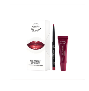 Aurora Perfect Lip Combo - Red Velvet Burgundy