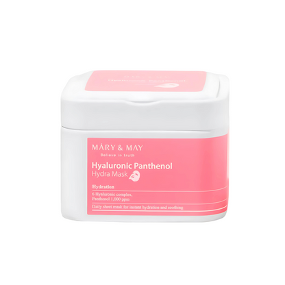 MARY&MAY HYALURONIC PANTHENOL HYDRA MASK (30 TMX)