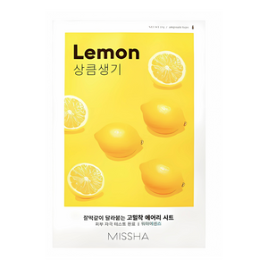 MISSHA AIRY FIT SHEET MASK- LEMON