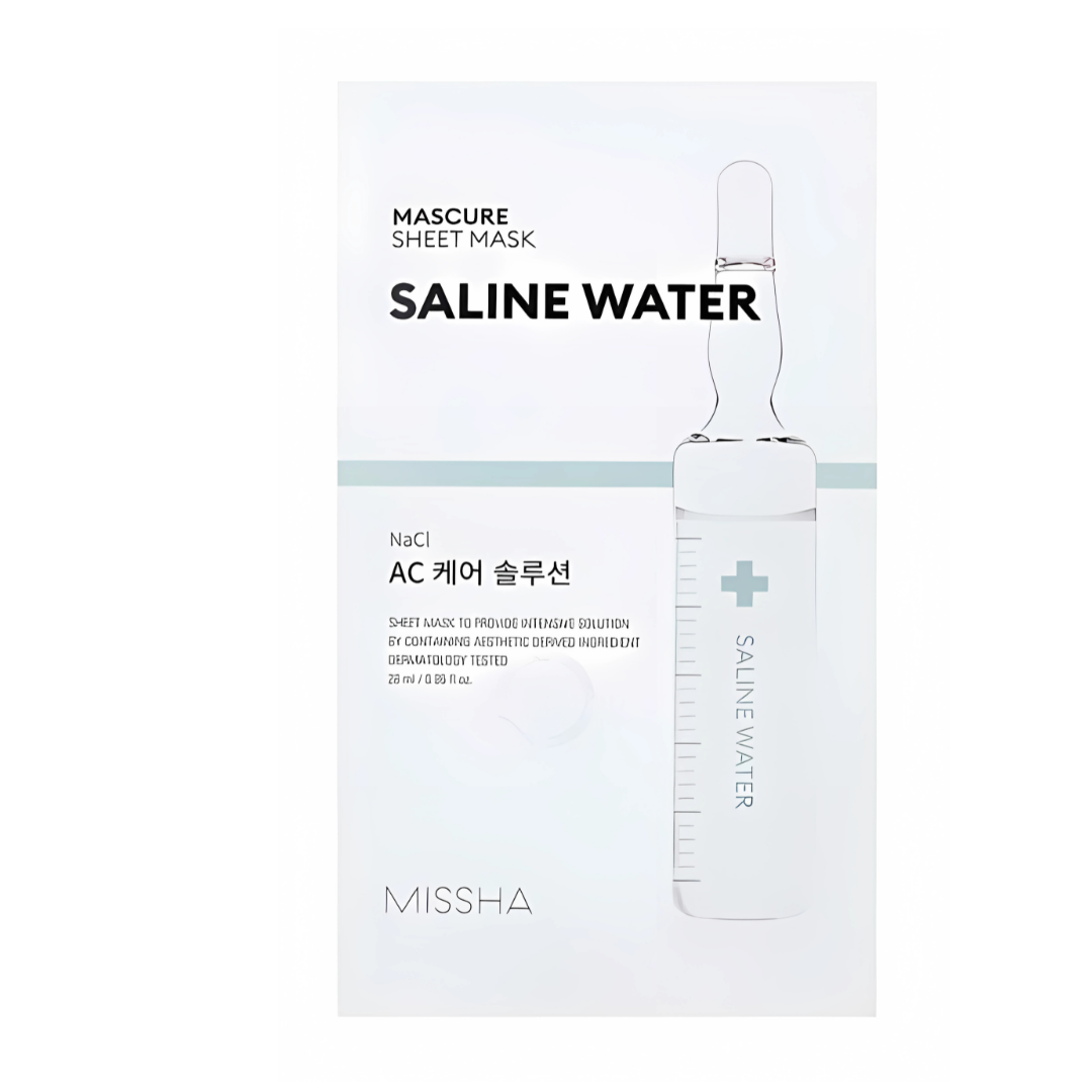MISSHA MASCURE AC CARE SALINE WATER SHEET MASK