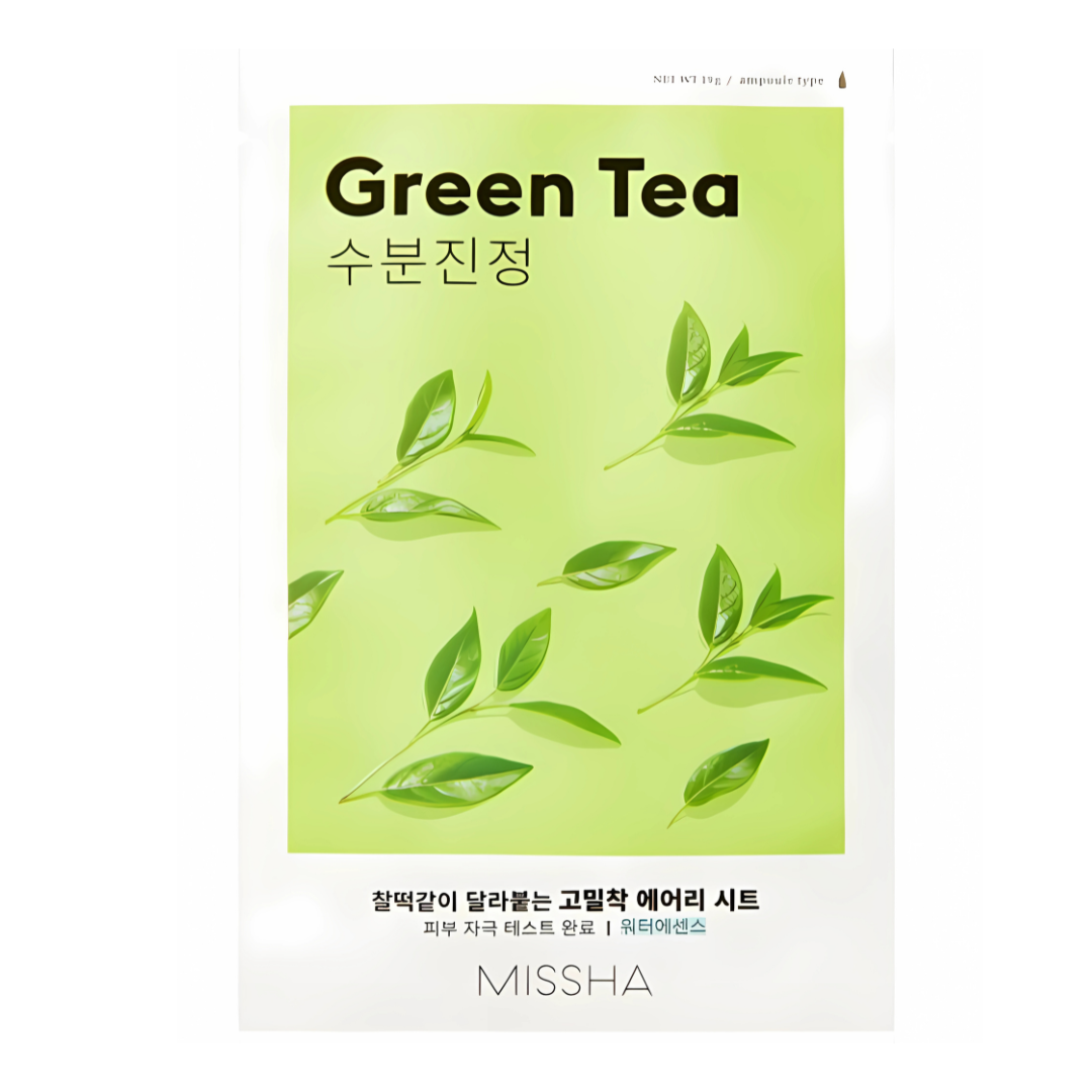 MISSHA AIRY FIT SHEET MASK- GREEN TEA