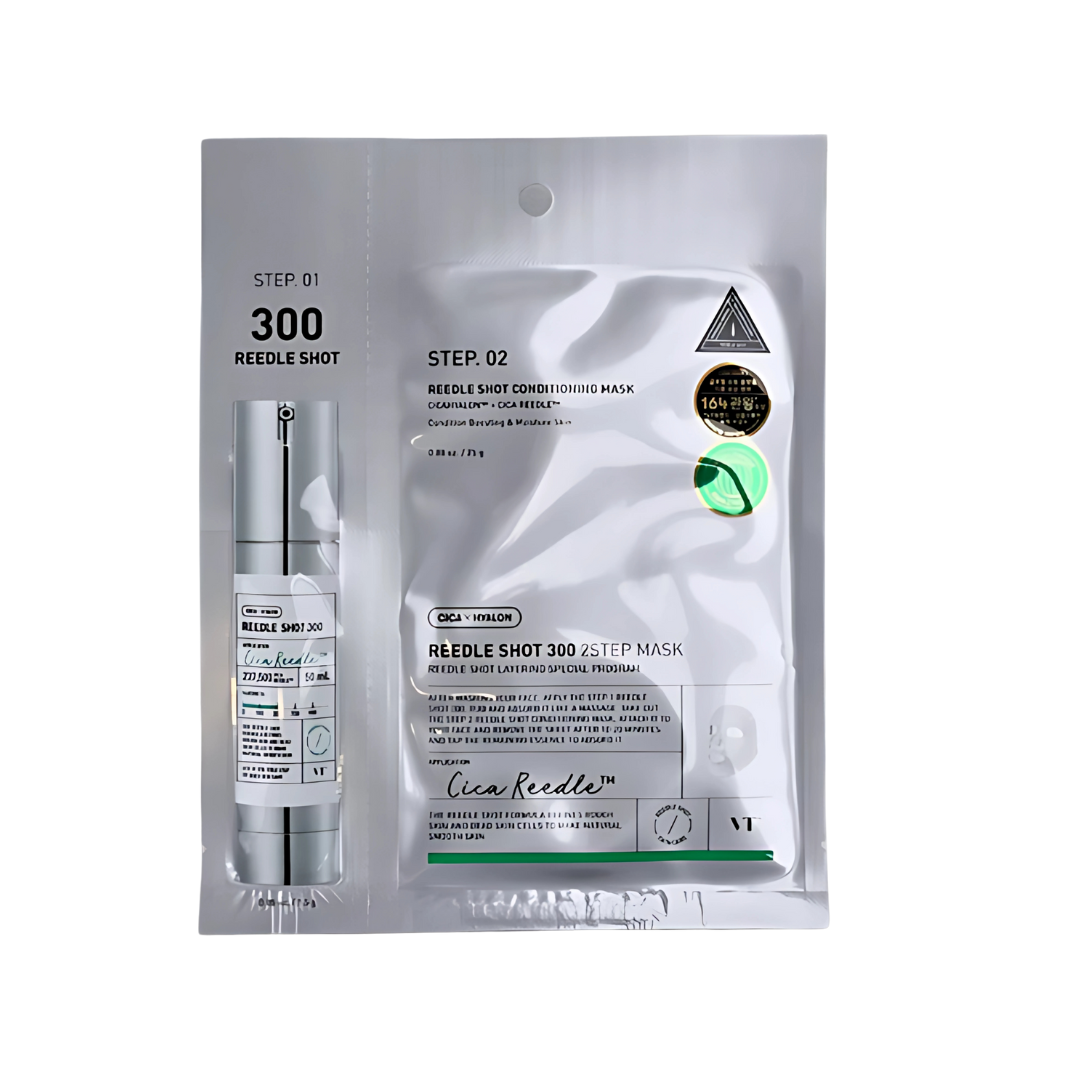 VT COSMETICS MILD REEDLE SHOT 300-2 STEP MASK