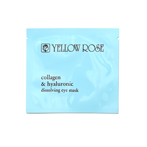 YELLOW ROSE COLLAGEN & HYALURONIC DISSOLVING EYE MASK  (10 X 2)