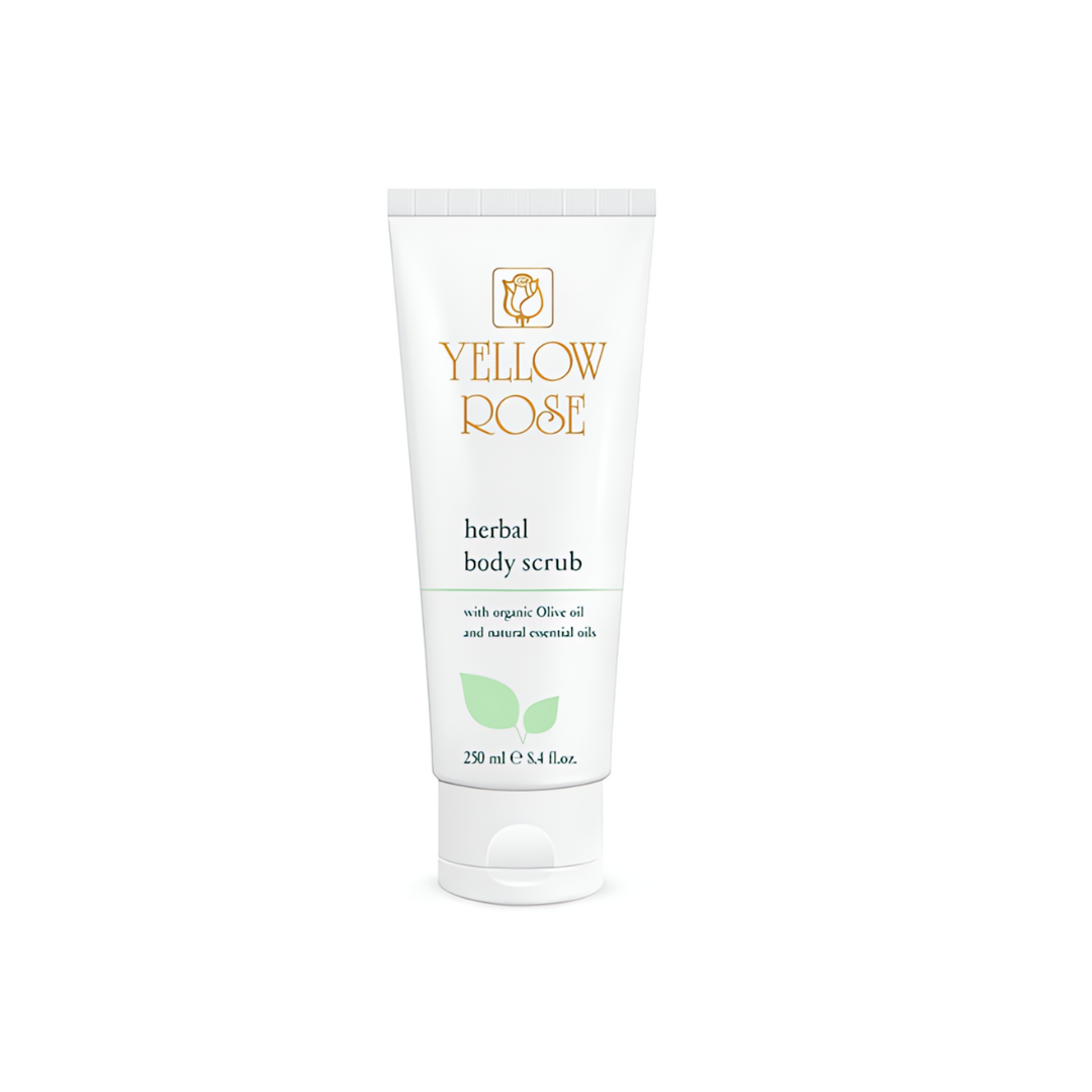 YELLOW ROSE HERBAL BODY SCRUB (250 ml)